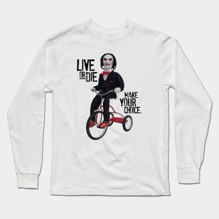 BILLY-Saw puppet 2.0 Long Sleeve T-Shirt